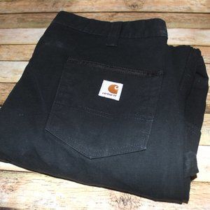 NEW! Carhartt double front B342 BLK 35X36